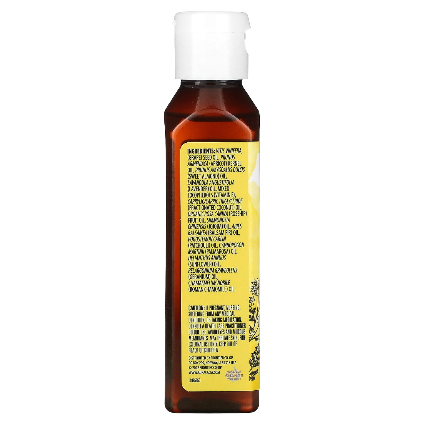 Aura Cacia, Body Oil, Chamomile, 4 fl oz (118 ml)