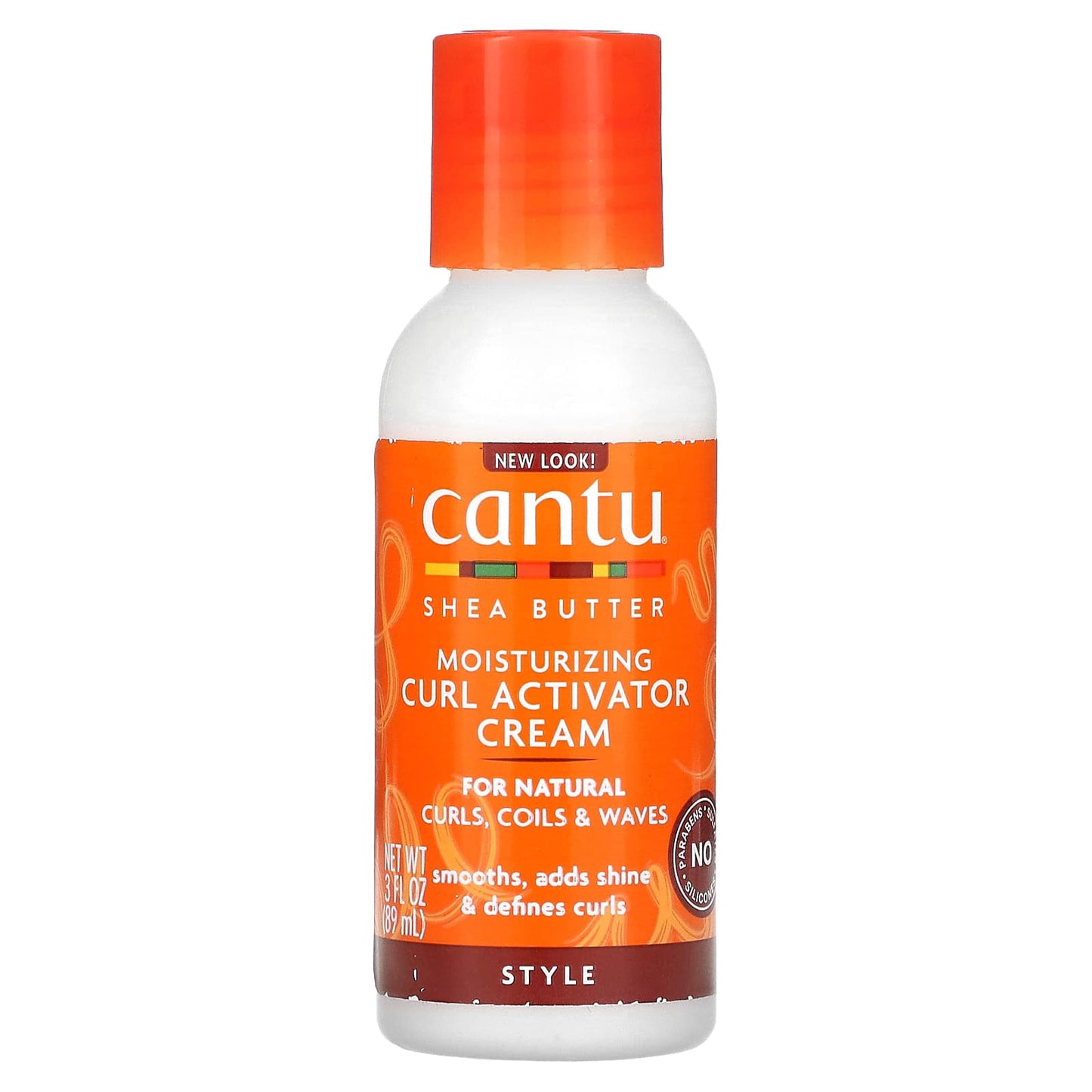 Cantu-Shea Butter Moisturizing Curl Activator Cream- For Natural Curls-Coils & Waves-3 fl oz (89 ml)