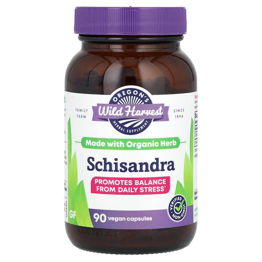 Oregon's Wild Harvest-Schisandra-90 Vegan Capsules