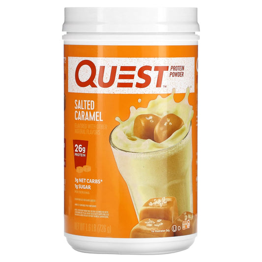 Quest Nutrition-Protein Powder-Salted Caramel-1.6 lb (726 g)