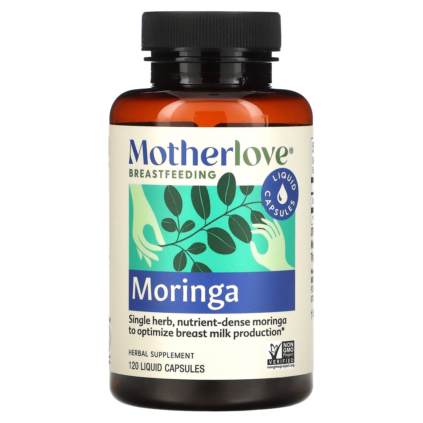 Motherlove, Moringa, 120 Liquid Capsules