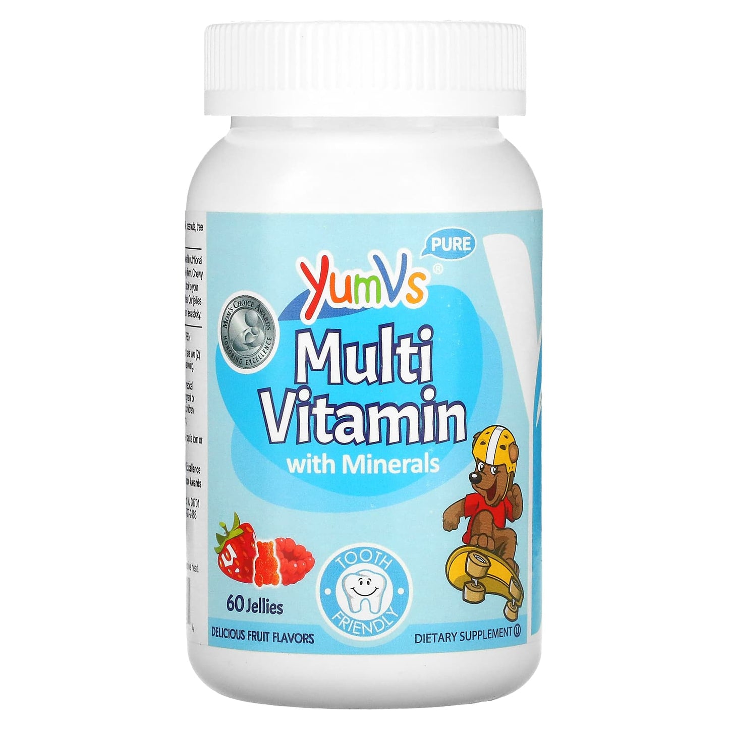 YumV's-Multi Vitamin with Minerals-Delicious Fruit -60 Jellies