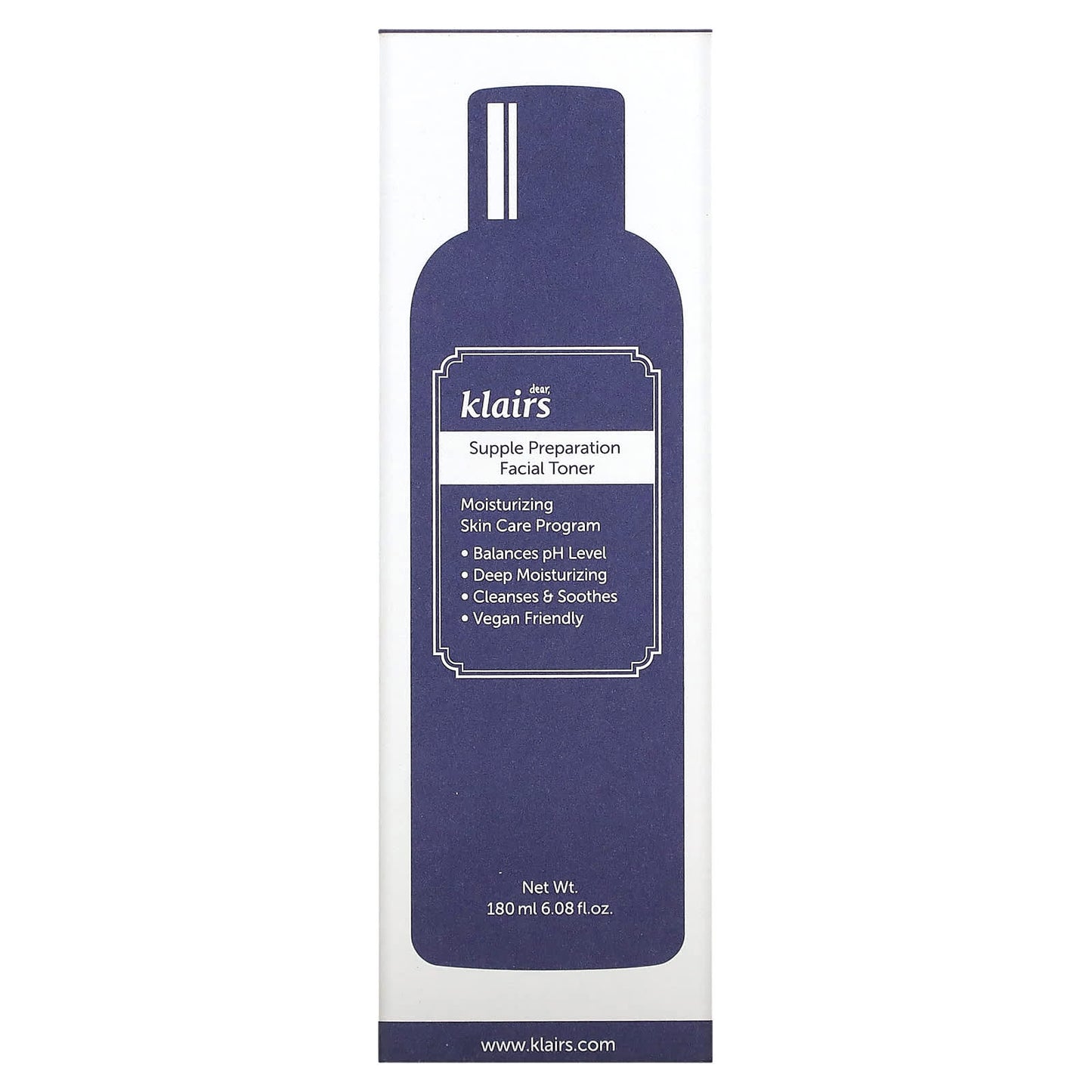 Dear, Klairs, Supple Preparation Facial Toner, 6.08 fl oz (180 ml)