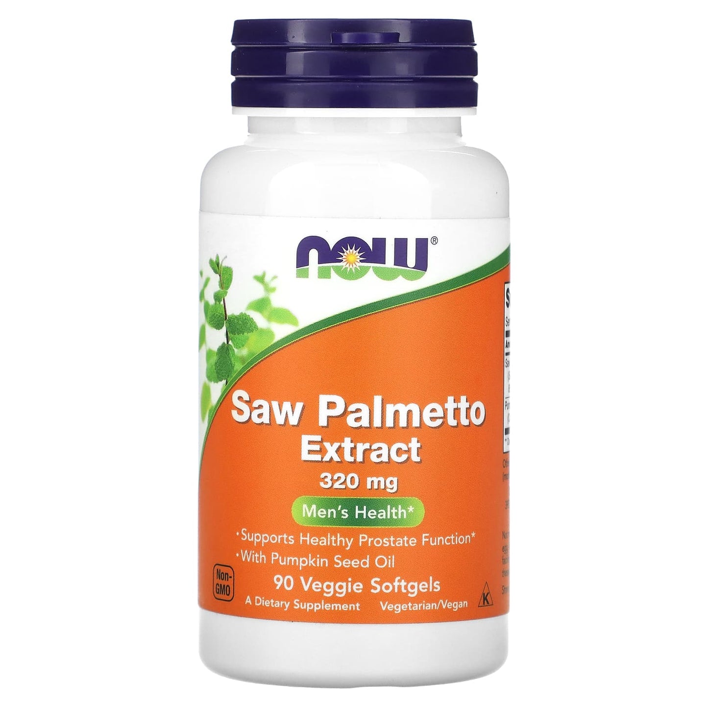 NOW Foods-Saw Palmetto Extract-Men's Health-320 mg-90 Veggie Softgels