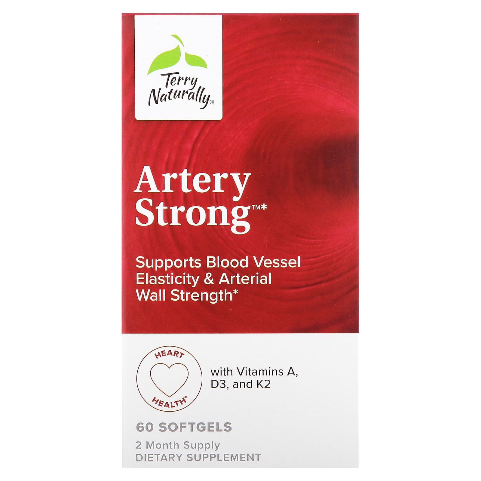 Terry Naturally-Artery Strong-60 Softgels