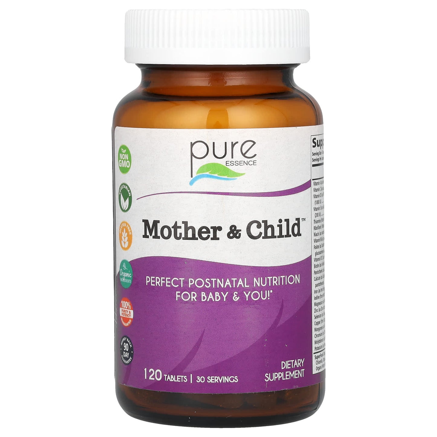 Pure Essence-Mother & Child-120 Tablets