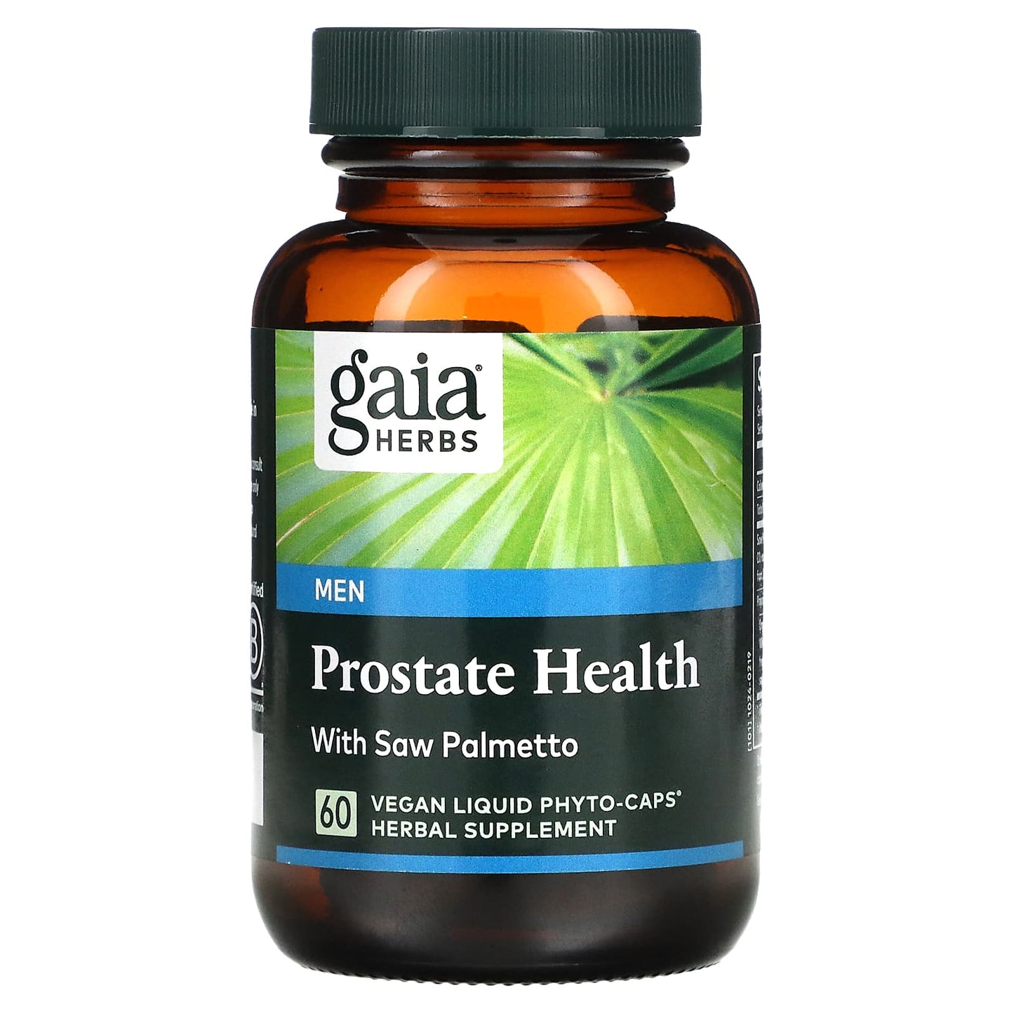 Gaia Herbs, Prostate Health, 60 Vegan Liquid Phyto-Caps