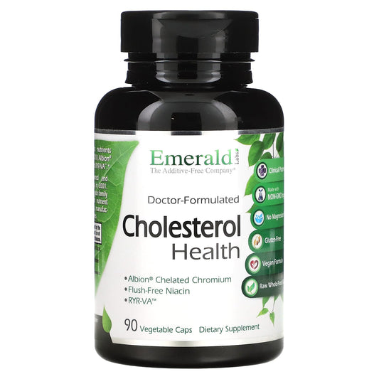 Emerald Laboratories-Cholesterol Health-90 Vegetable Caps