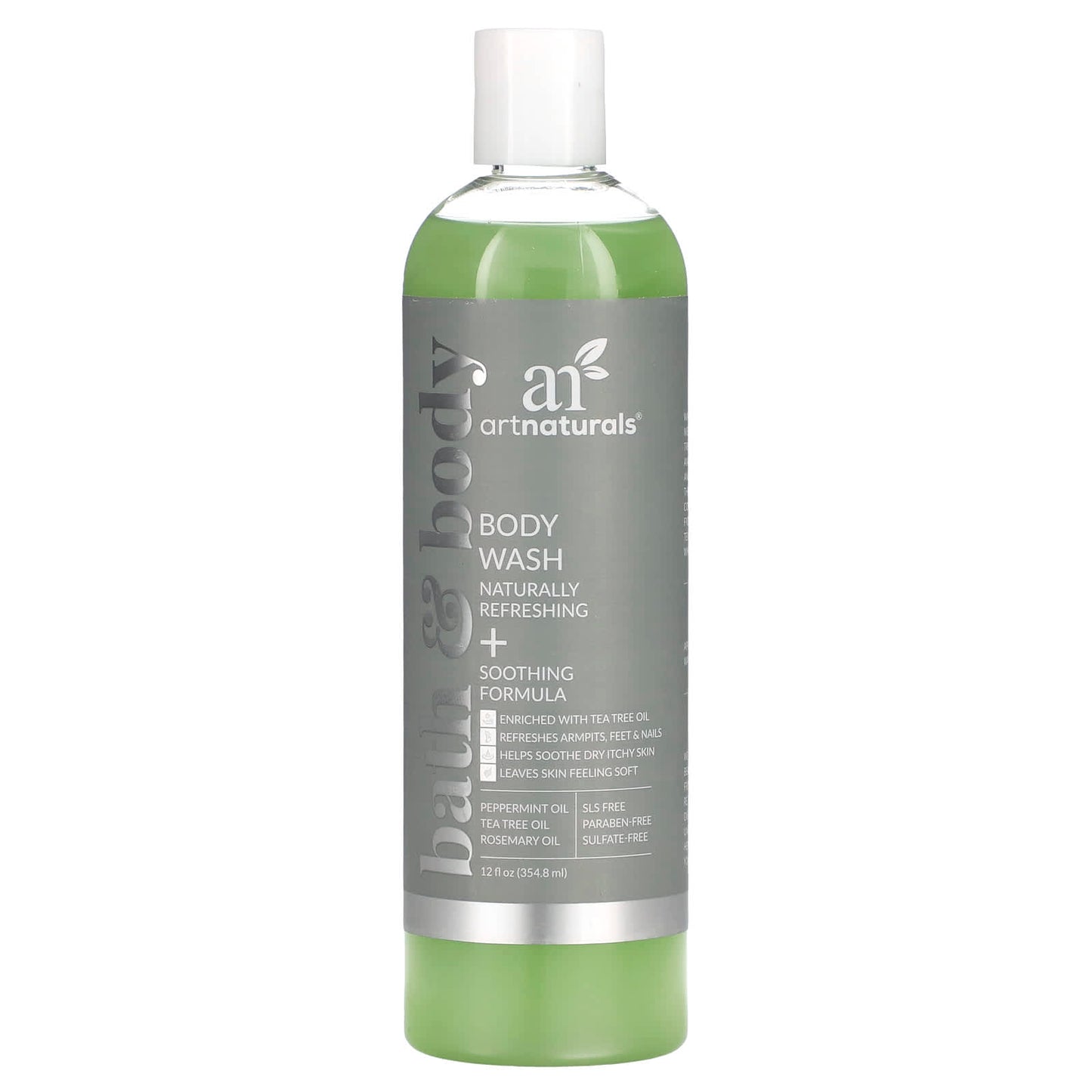 artnaturals-Body Wash-Naturally Refreshing + Soothing Formula-12 fl oz (354.8 ml)