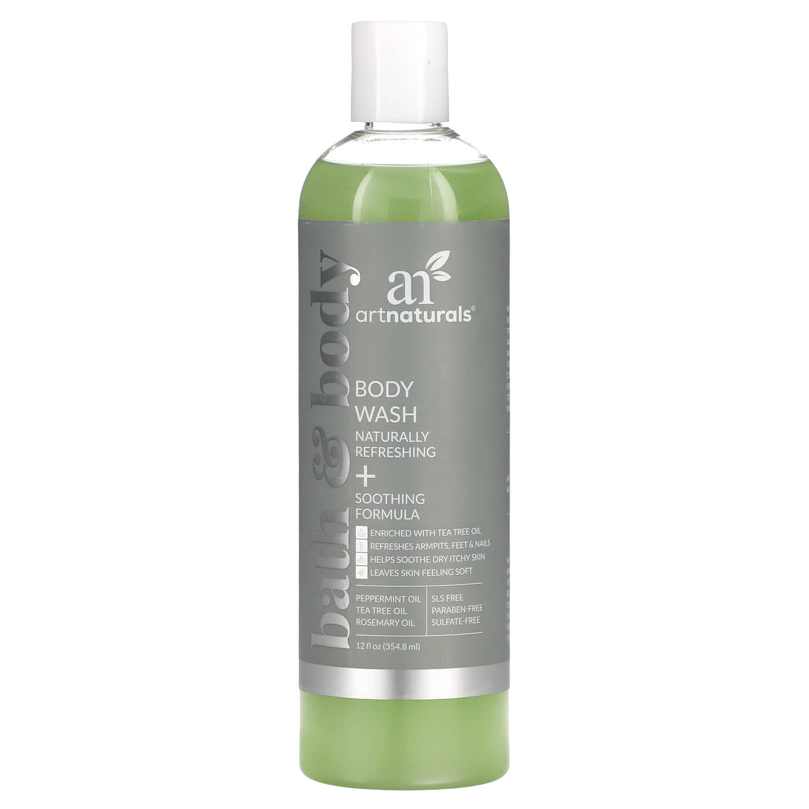 artnaturals-Body Wash-Naturally Refreshing + Soothing Formula-12 fl oz (354.8 ml)