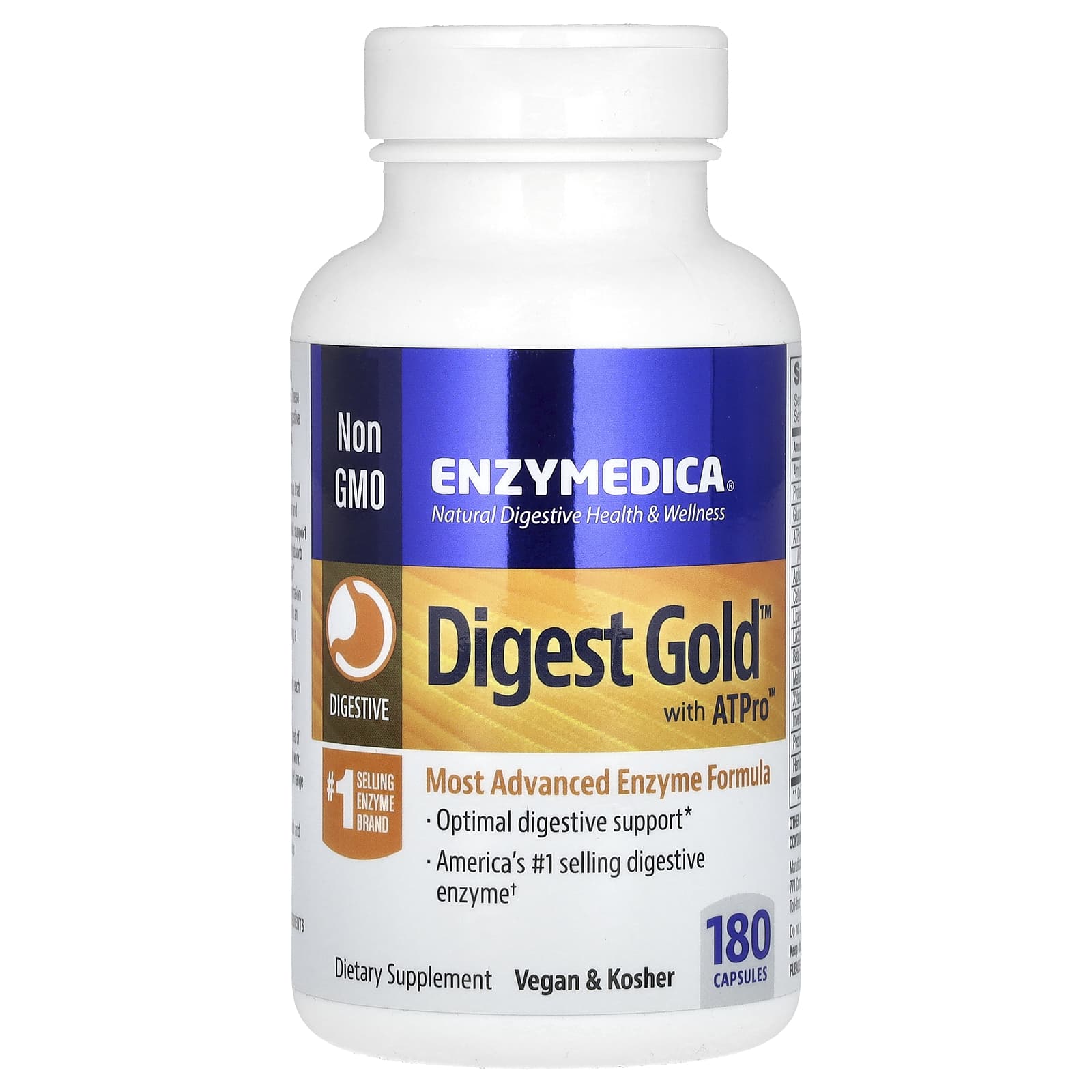 Enzymedica-Digest Gold with ATPro-180 Capsules