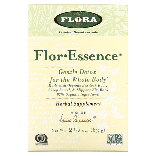 Flora-Flor·Essence-Gentle Detox for the Whole Body-2 1/8 oz (63 g)