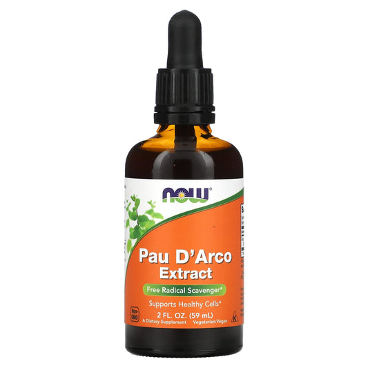 NOW Foods-Pau D'Arco Extract-2 fl oz (59 ml)