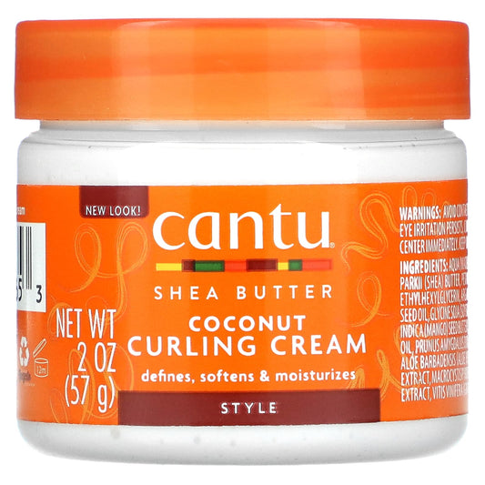 Cantu-Shea Butter-Coconut Curling Cream-2 oz (57 g)