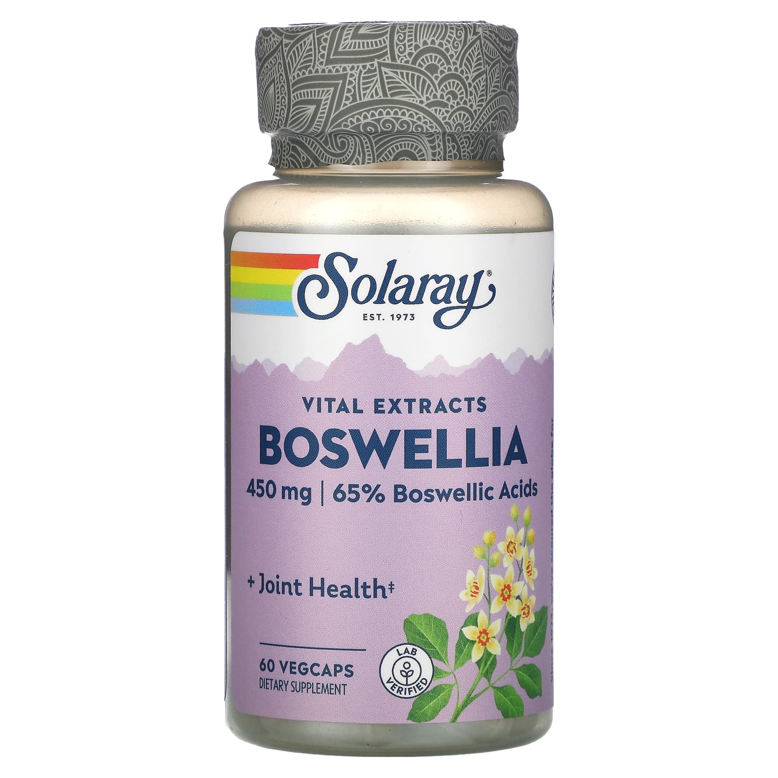 Solaray-Boswellia-450 mg-60 VegCaps