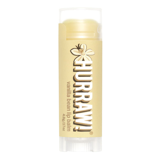 Hurraw! Balm-Lip Balm-Vanilla Bean-0.17 oz (4.3 g)