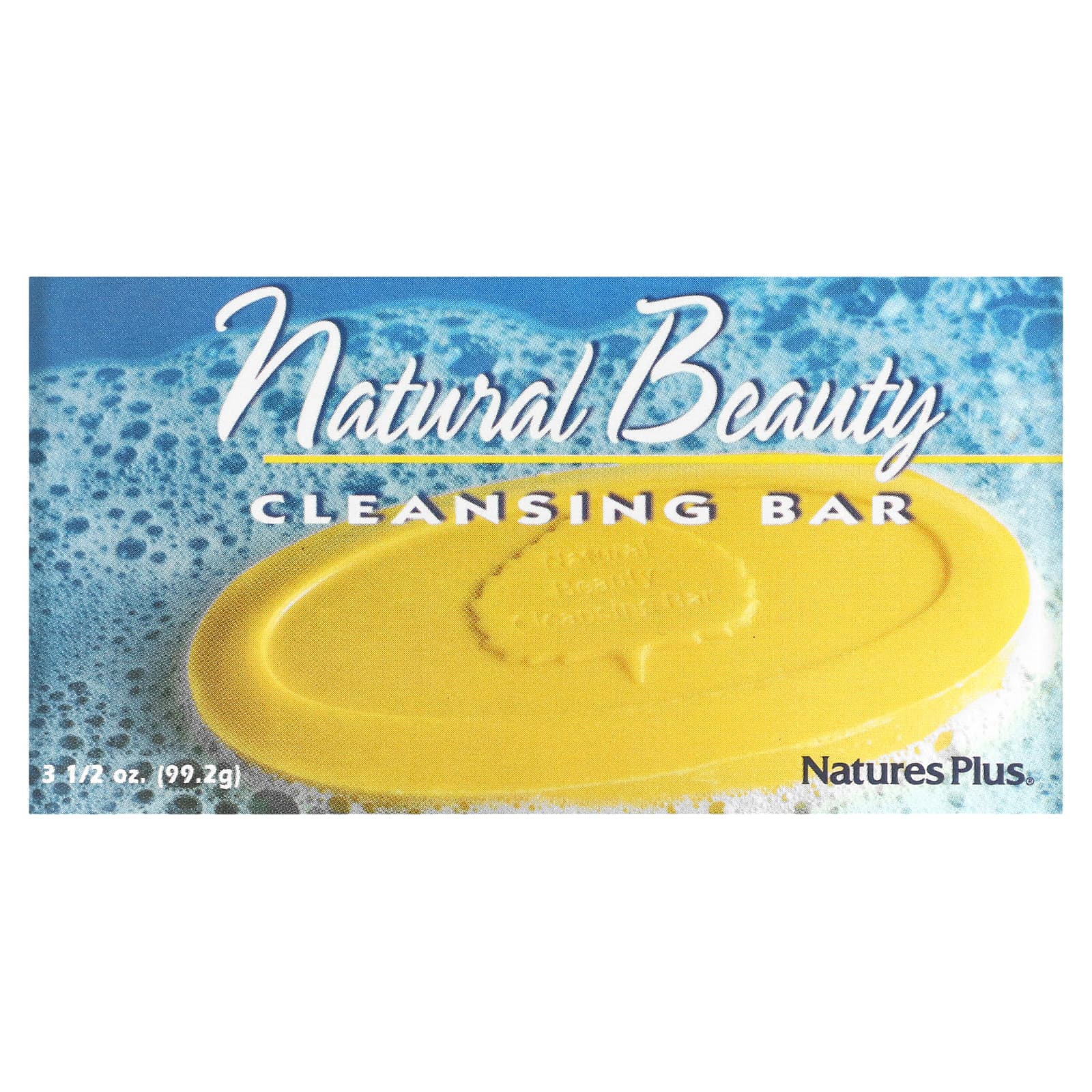 NaturesPlus-Natural Beauty Cleansing Bar-3 1/2 oz (99.2 g)