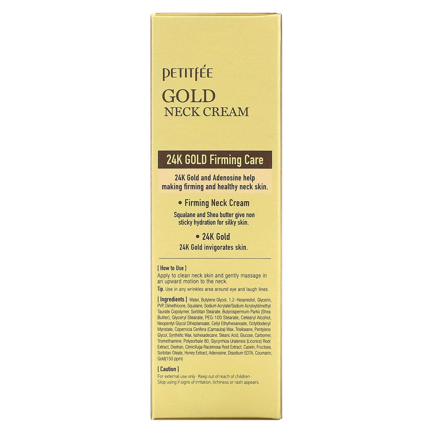 Petitfee, Gold Neck Cream, 50 g