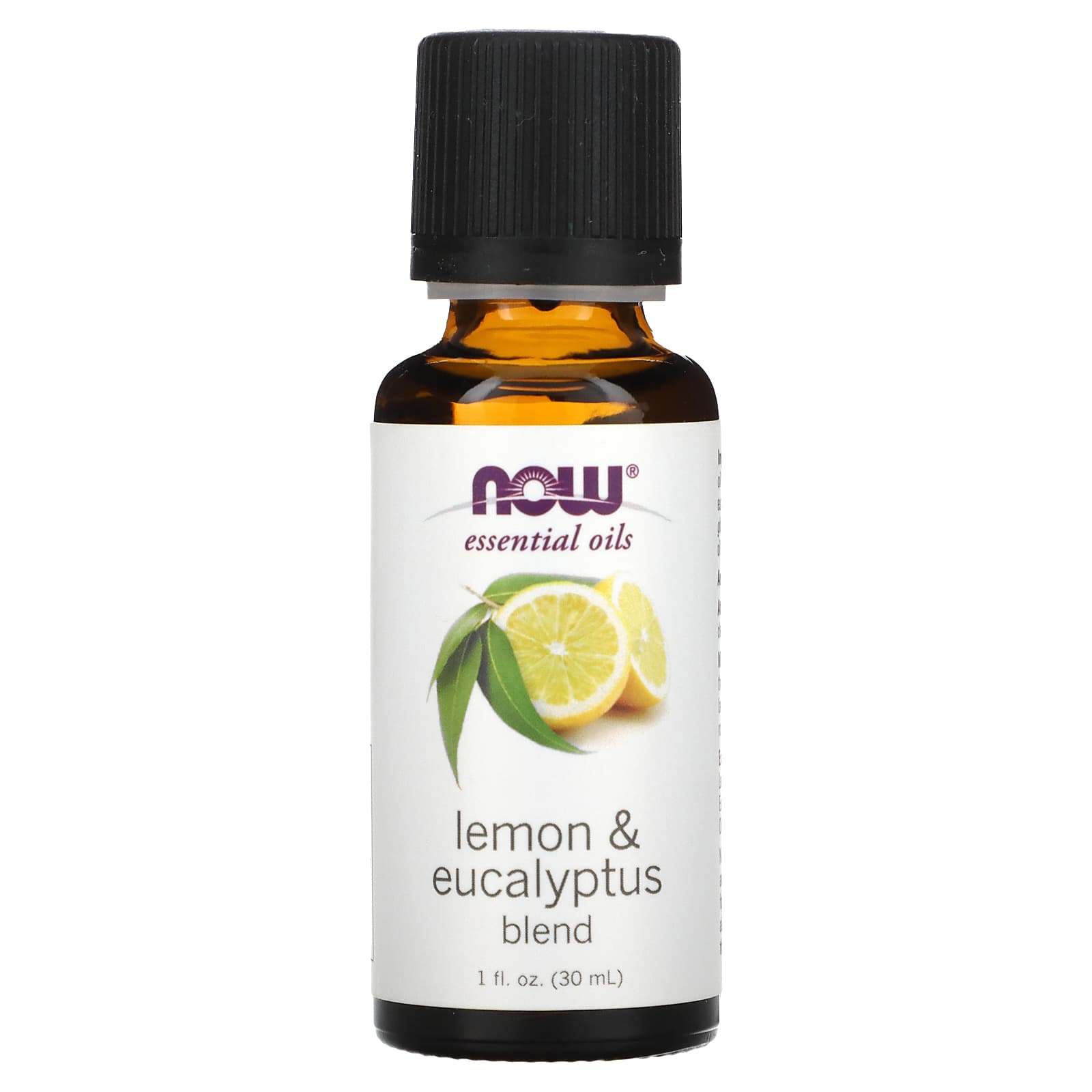 NOW Foods-Essential Oils-Lemon & Eucalyptus Blend-1 fl oz (30 ml)