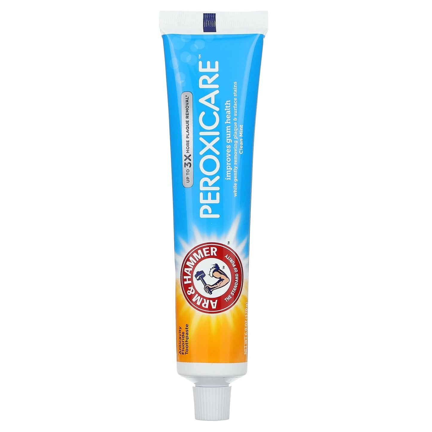 Arm & Hammer-PeroxiCare-Gum Health Toothpaste-Fresh Mint-6 oz (170 g)