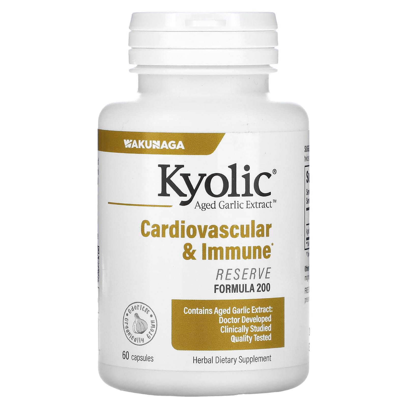 Kyolic-Aged Garlic Extract-Reserve-60 Capsules