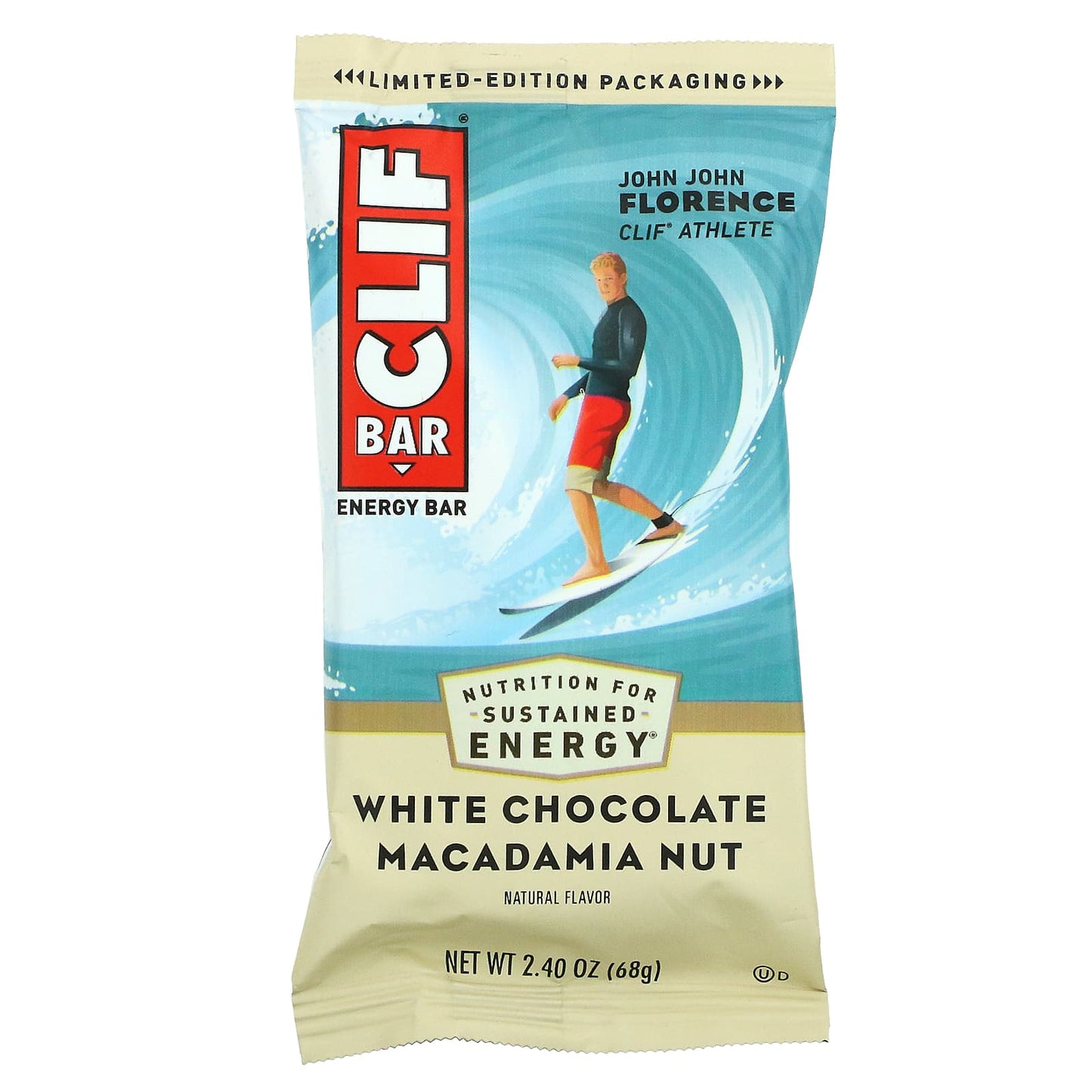 Clif Bar, Energy Bar, White Chocolate Macadamia Nut, 12 Bars, 2.40 oz (68 g) Each