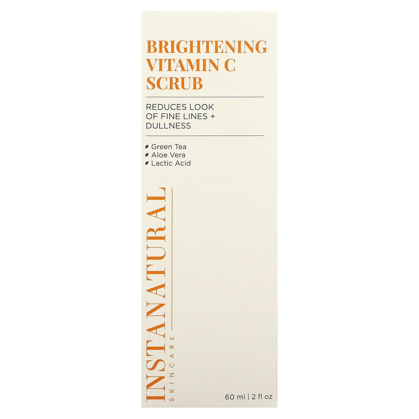 InstaNatural, Brightening Vitamin C Scrub, 2 fl oz (60 ml)