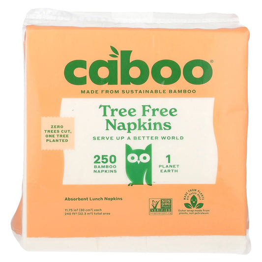 Caboo-Tree Free Bamboo Napkins-250 Napkins