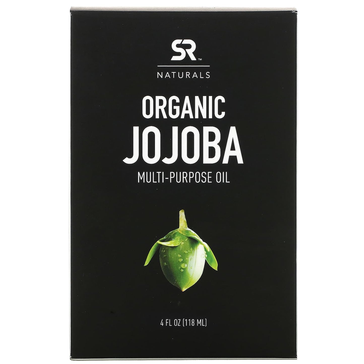 Sports Research-Organic Jojoba Multi-Purpose Oil-4 fl oz (118 ml)