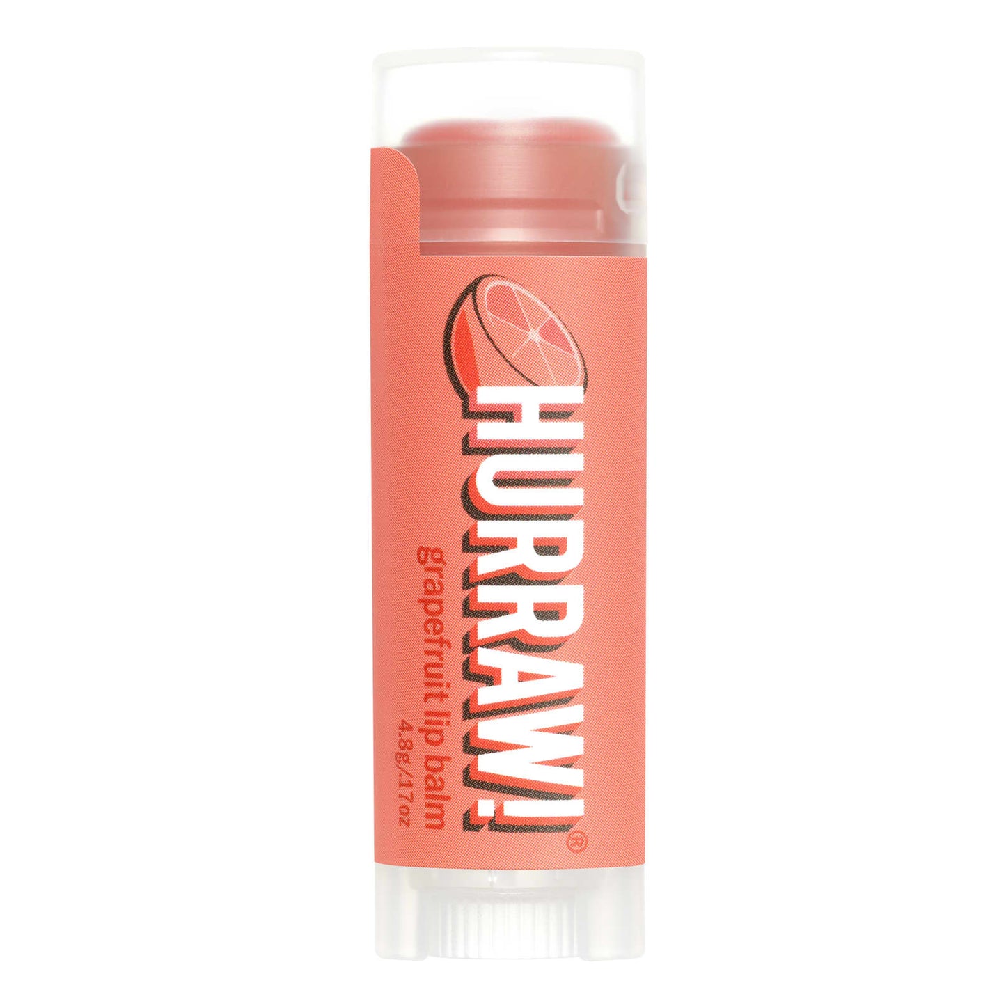 Hurraw! Balm-Lip Balm-Grapefruit-0.17 oz (4.8 g)