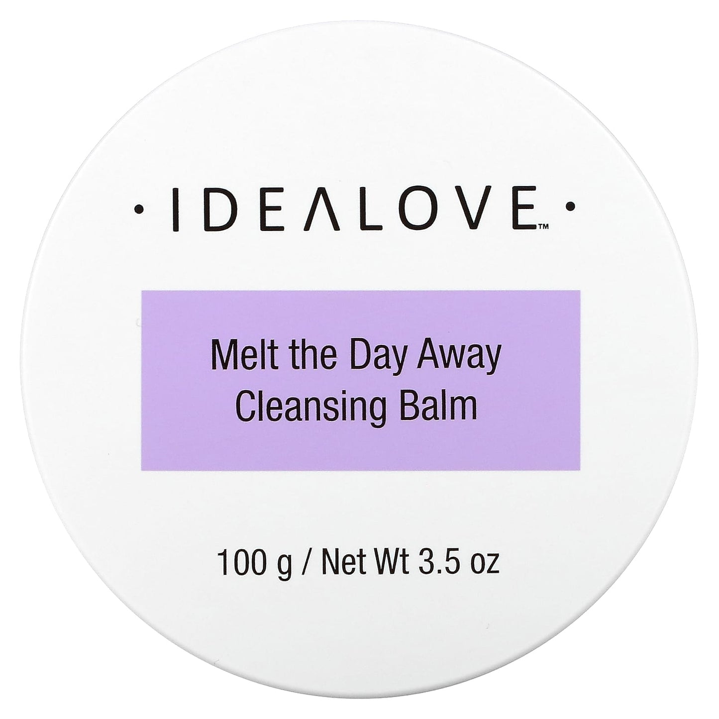 Idealove-Melt the Day Away-Cleansing Balm-3.5 oz (100 g)