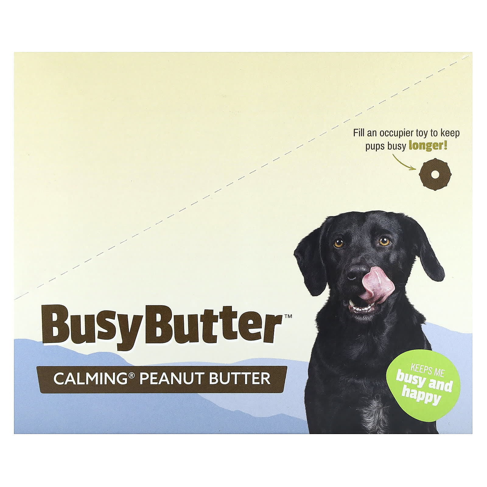 Pet Naturals-Busy Butter-For Dogs-Calming Peanut Butter-6 Pack-1.5 oz (42 g) Each