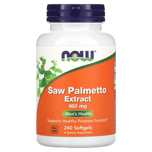 NOW Foods-Saw Palmetto Extract-160 mg-240 Softgels