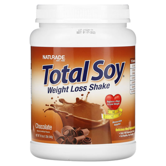 Naturade-Total Soy-Weight Loss Shake-Chocolate-1.2 lb (540 g)