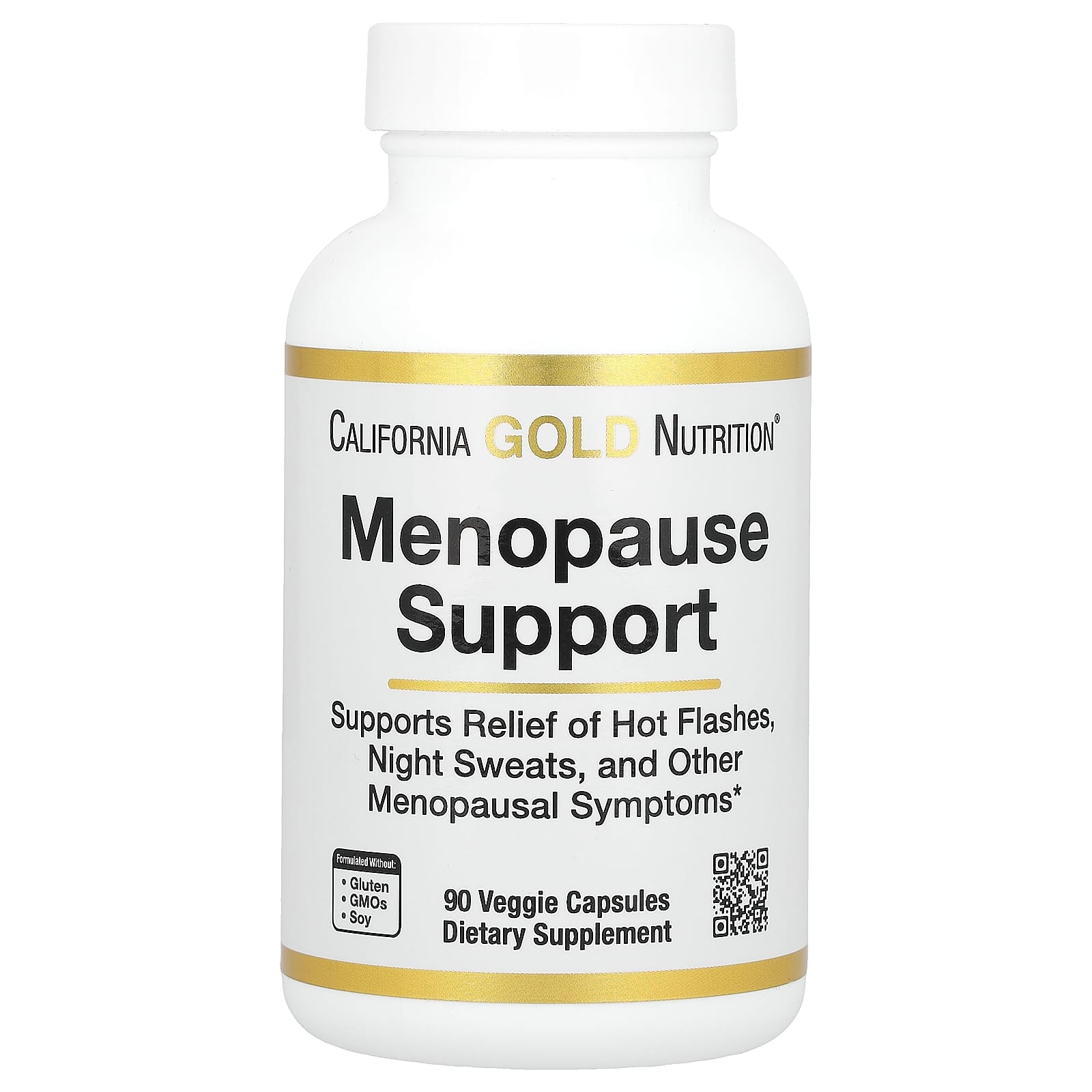 California Gold Nutrition-Menopause Support-90 Veggie Capsules