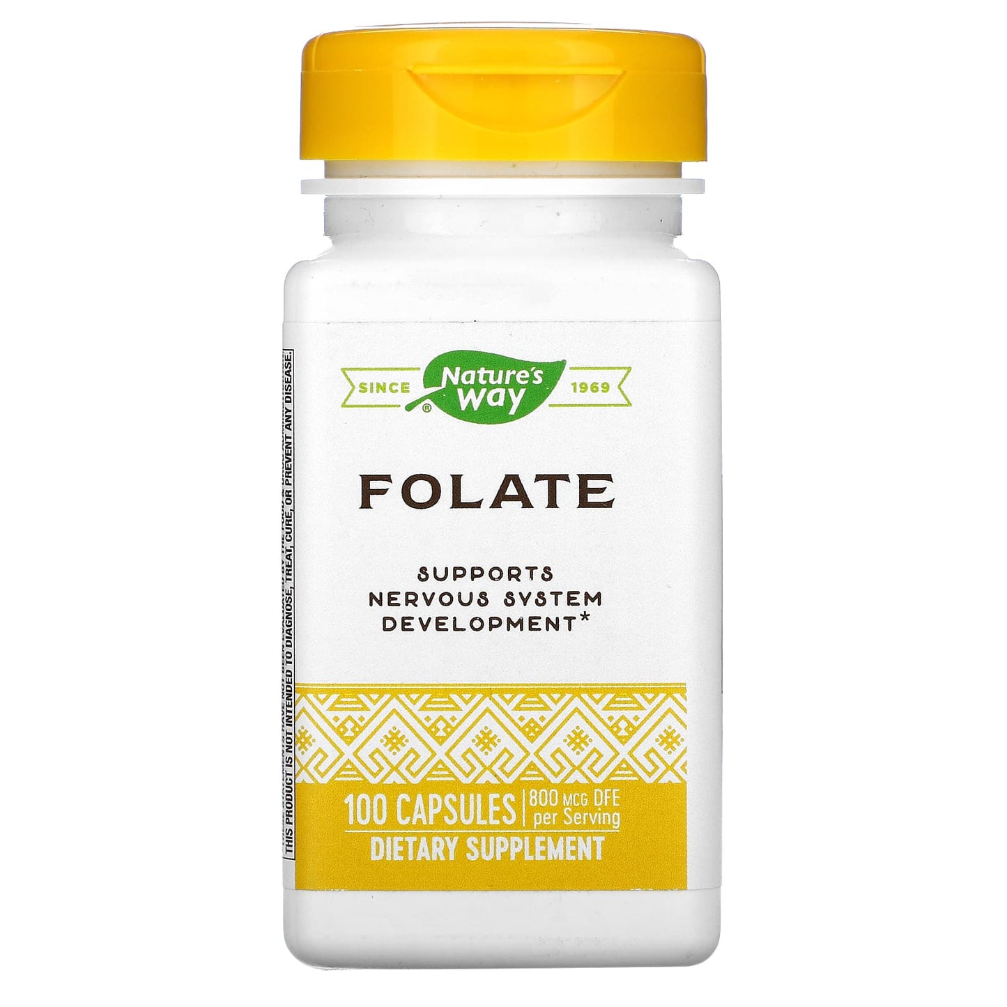 Nature's Way-Folate-800 mcg-100 Capsules