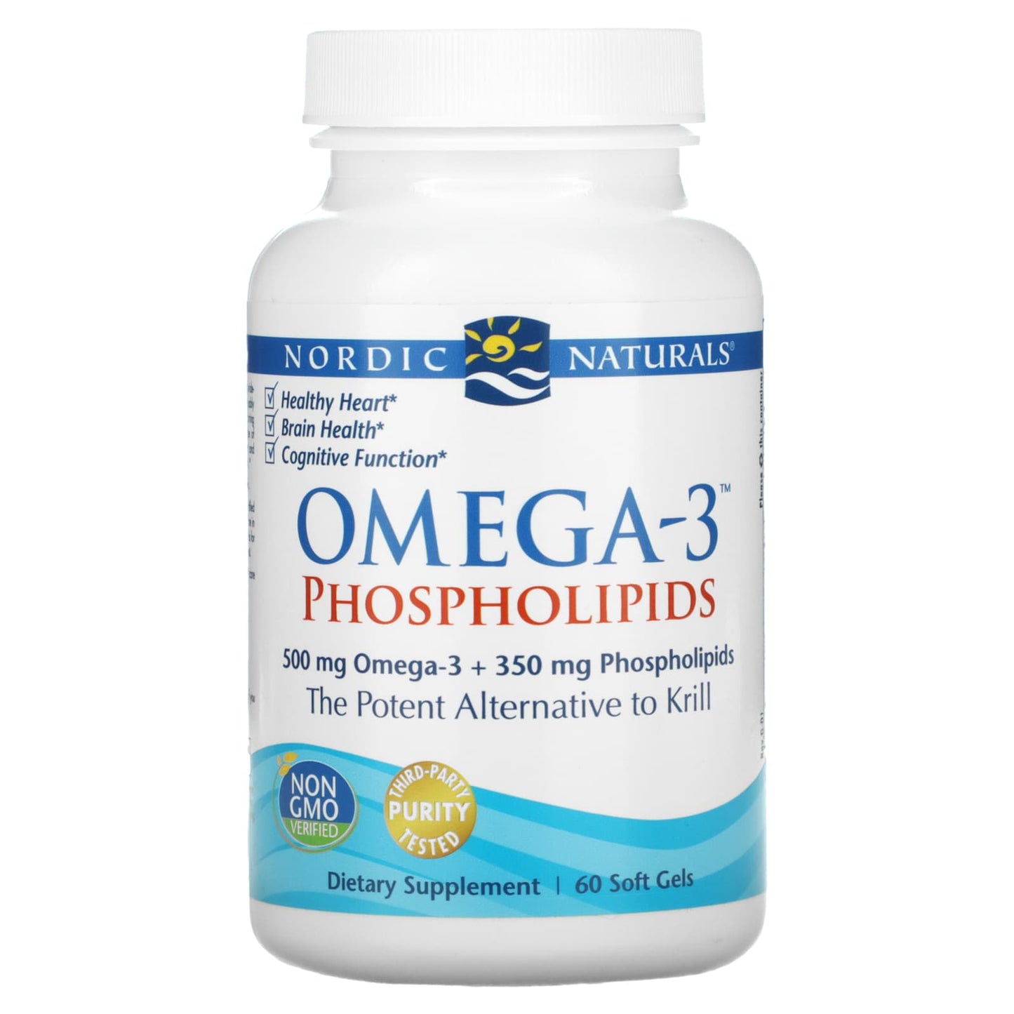 Nordic Naturals-Omega-3 Phospholipids-60 Soft Gels