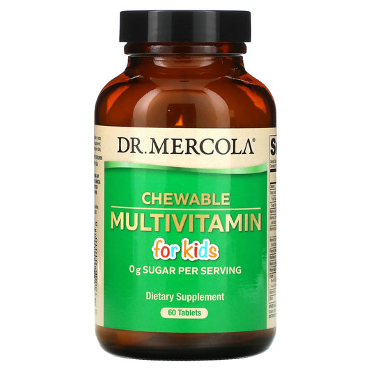 Dr. Mercola-Chewable Multivitamin for Kids-60 Tablets