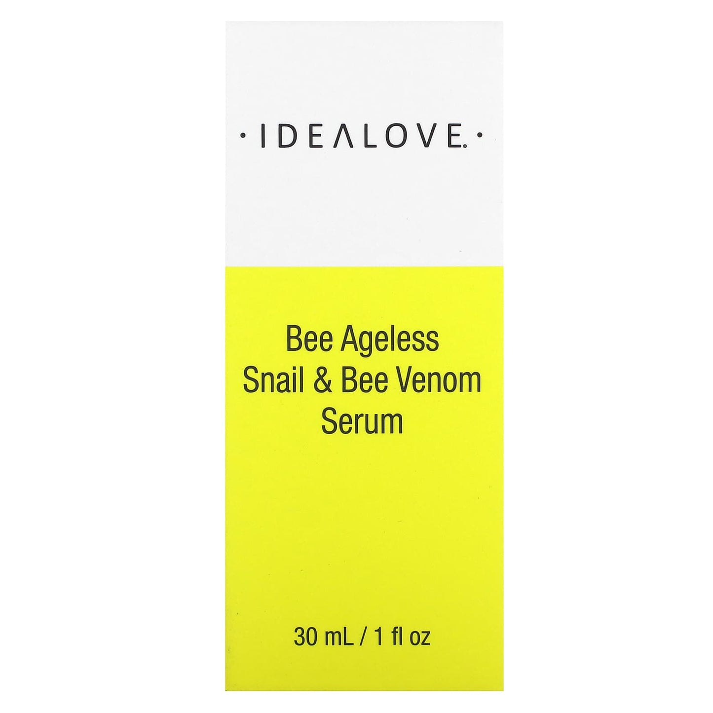 Idealove, Bee Ageless, Snail & Bee Venom Serum, 1 fl oz (30 ml)