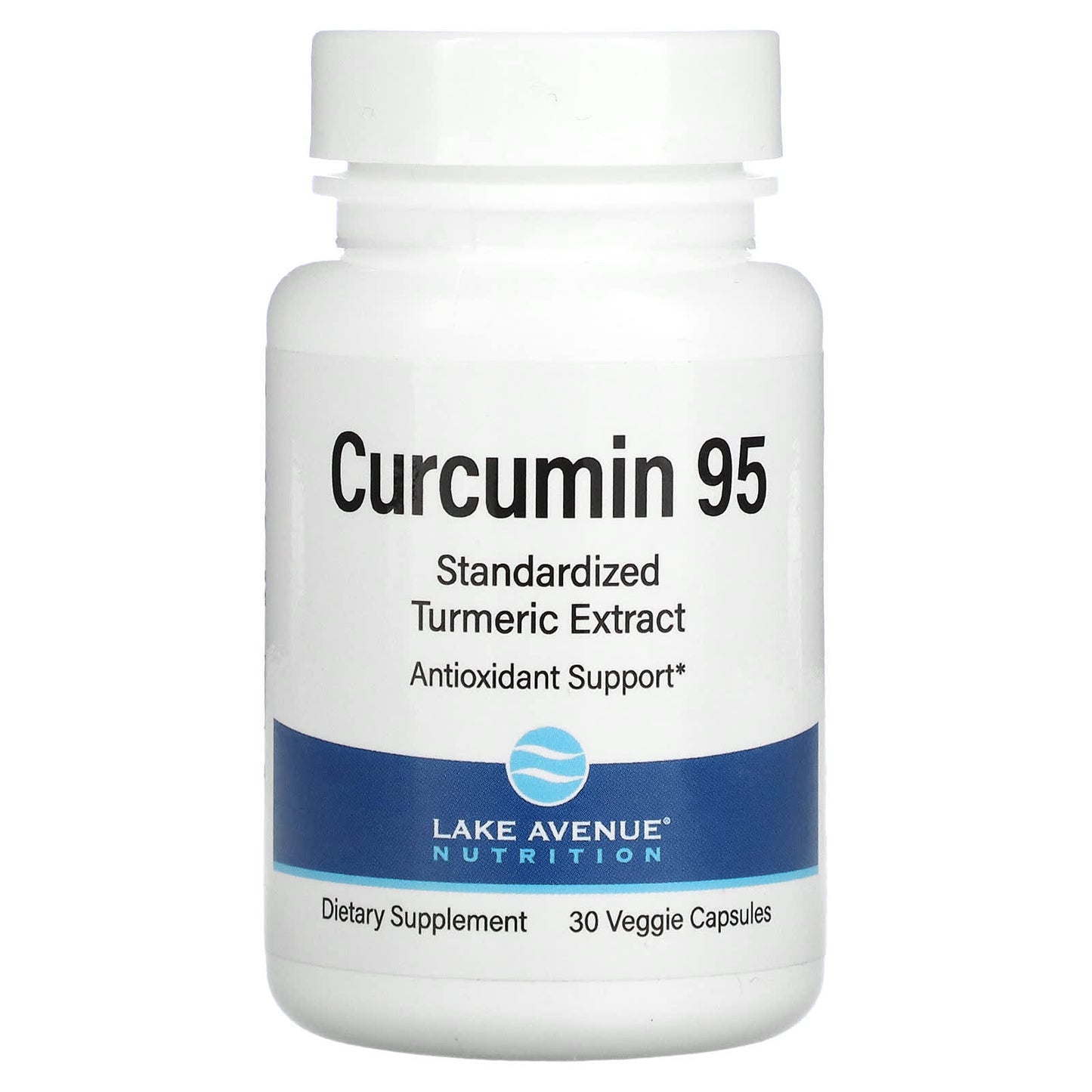 Lake Avenue Nutrition-Curcumin 95-500 mg-30 Veggie Capsules