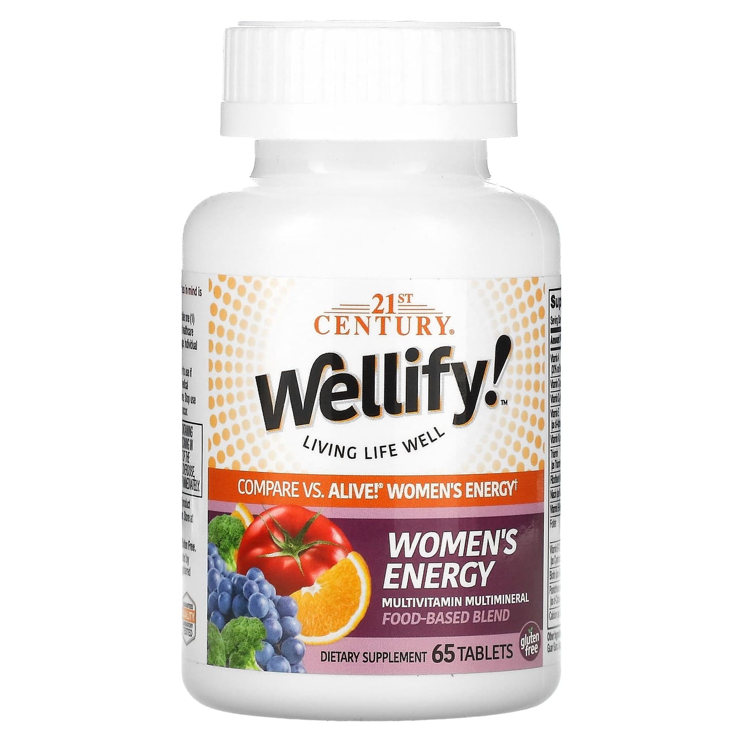 21st Century-Wellify! Women's Energy-Multivitamin Multimineral-65 Tablets