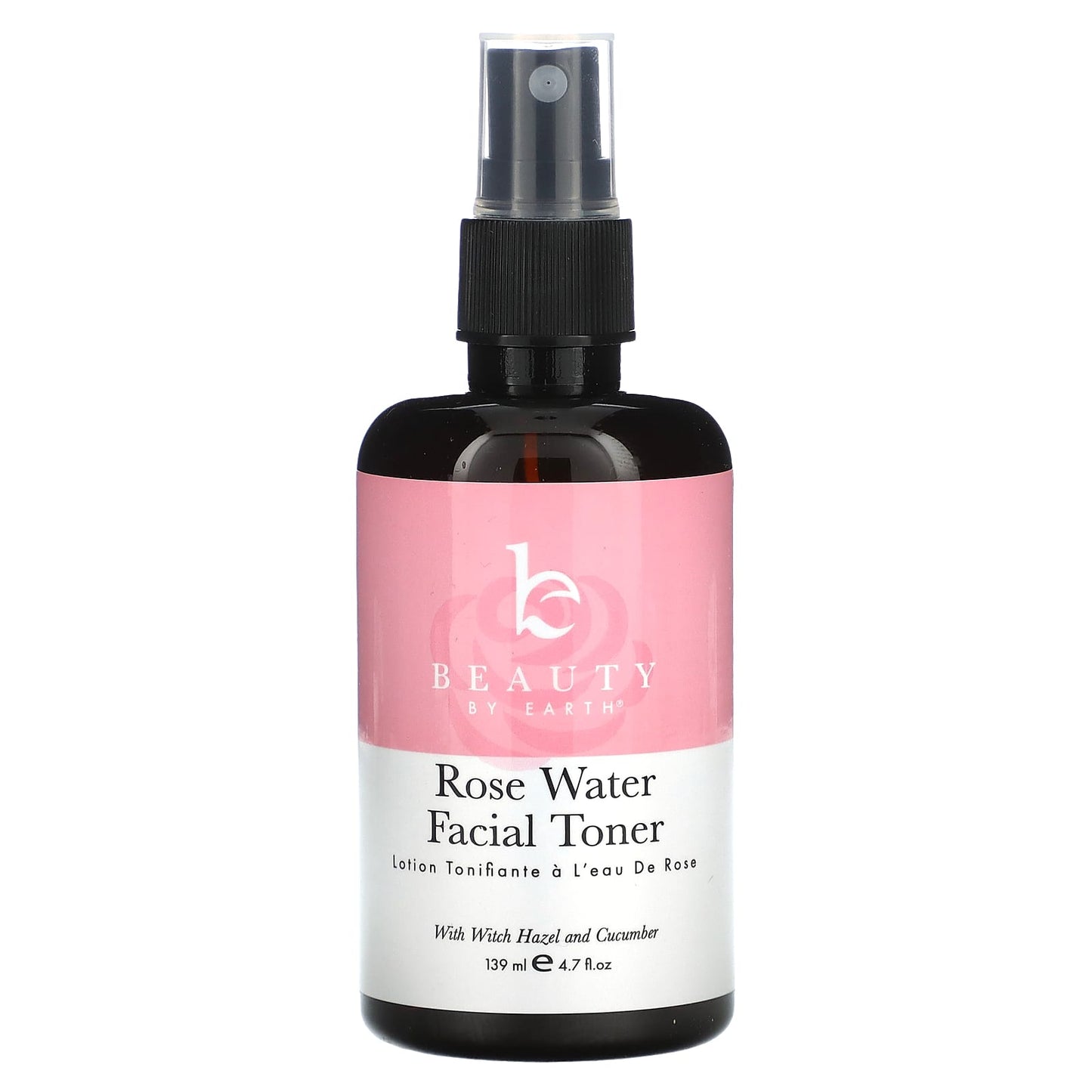 Beauty By Earth-Rose Water Facial Toner -4.7 fl oz (139 ml)