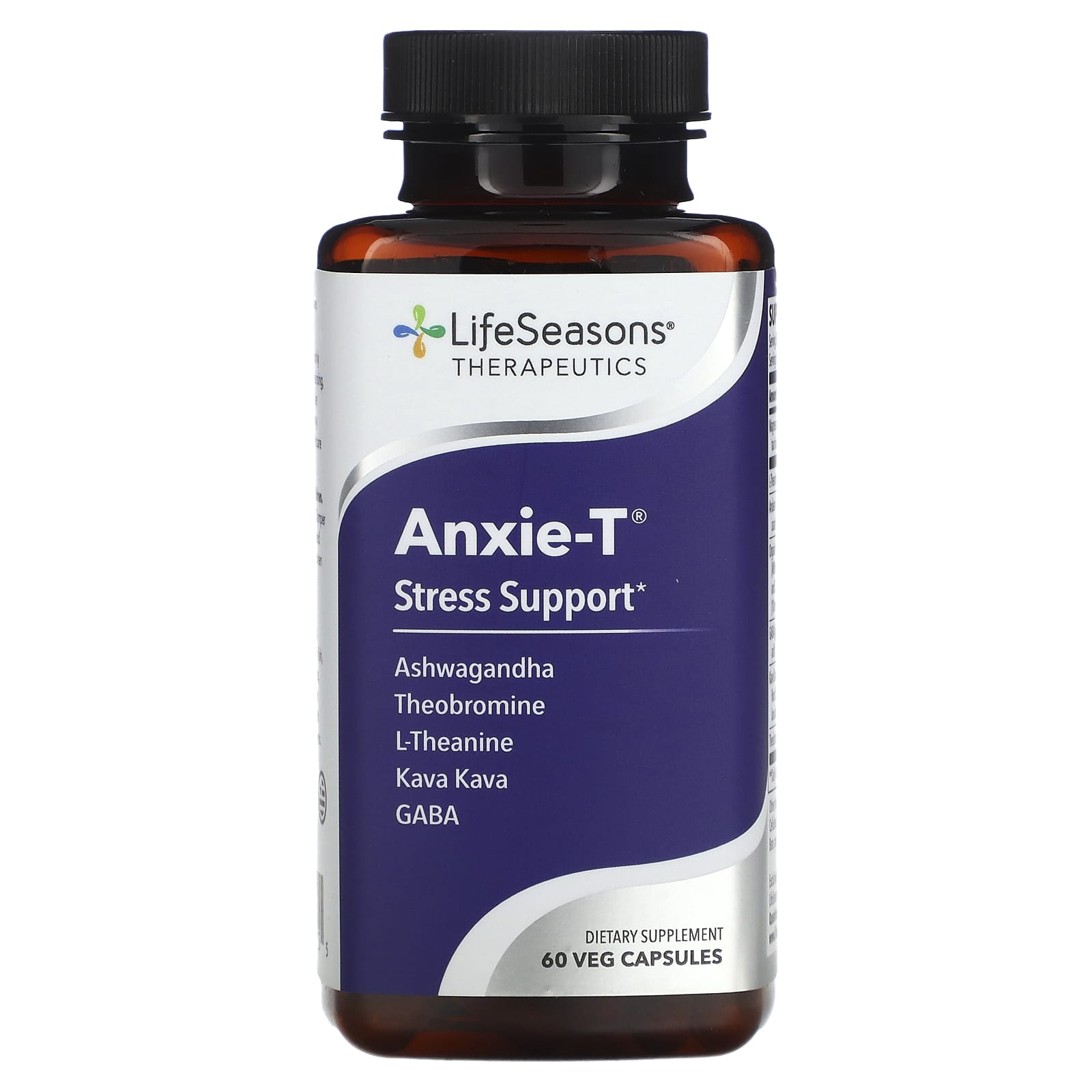 LifeSeasons-Anxie-T Stress Support-60 Veg Capsules