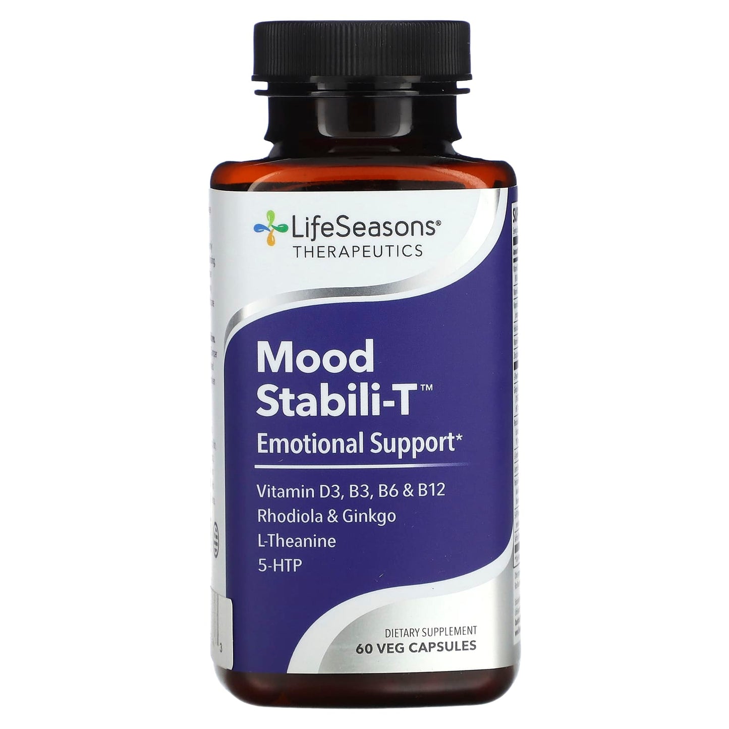 LifeSeasons-Mood Stabili-T-Emotional Support-60 Veg Capsules