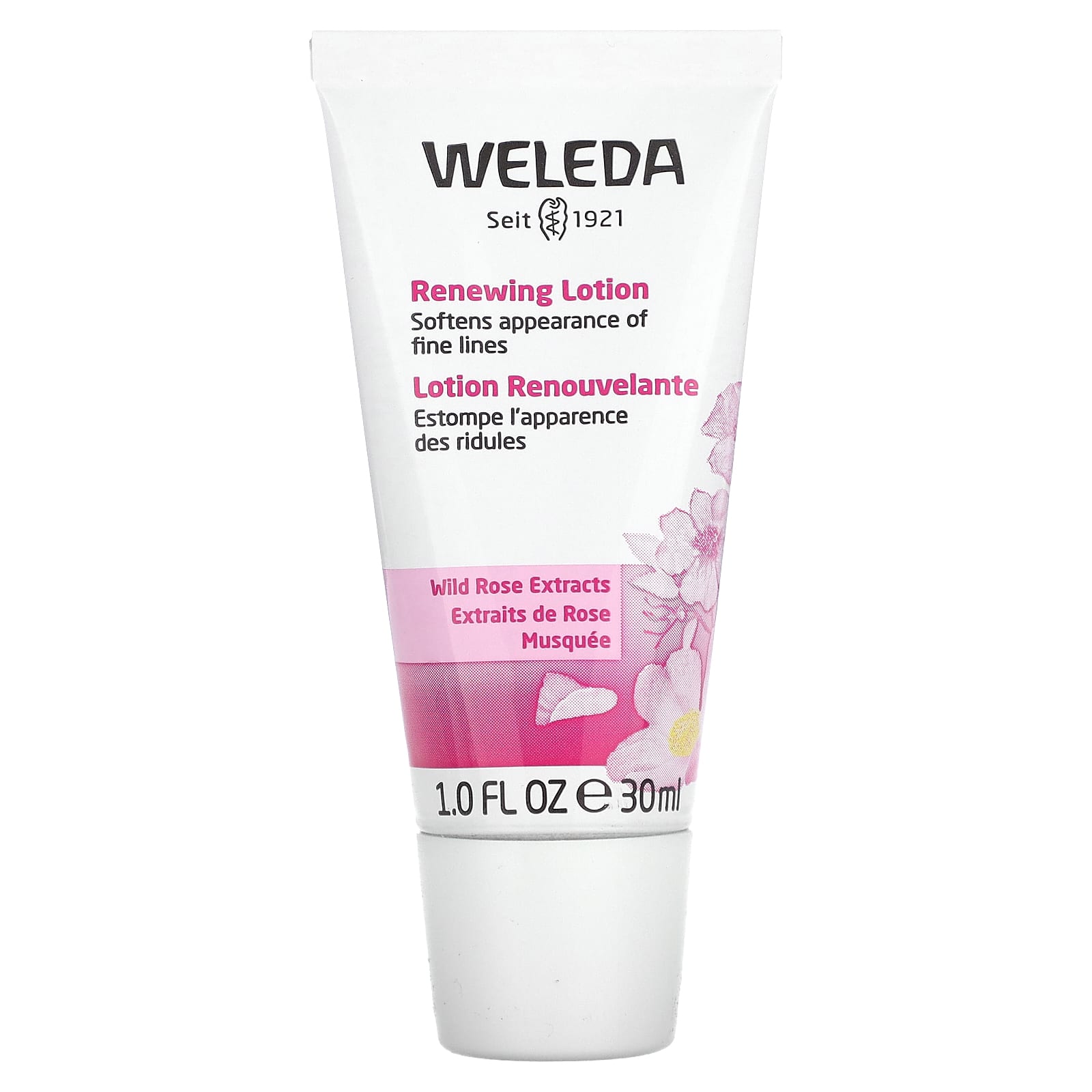 Weleda-Renewing Lotion-Wild Rose Extracts-1.0 fl oz (30 ml)