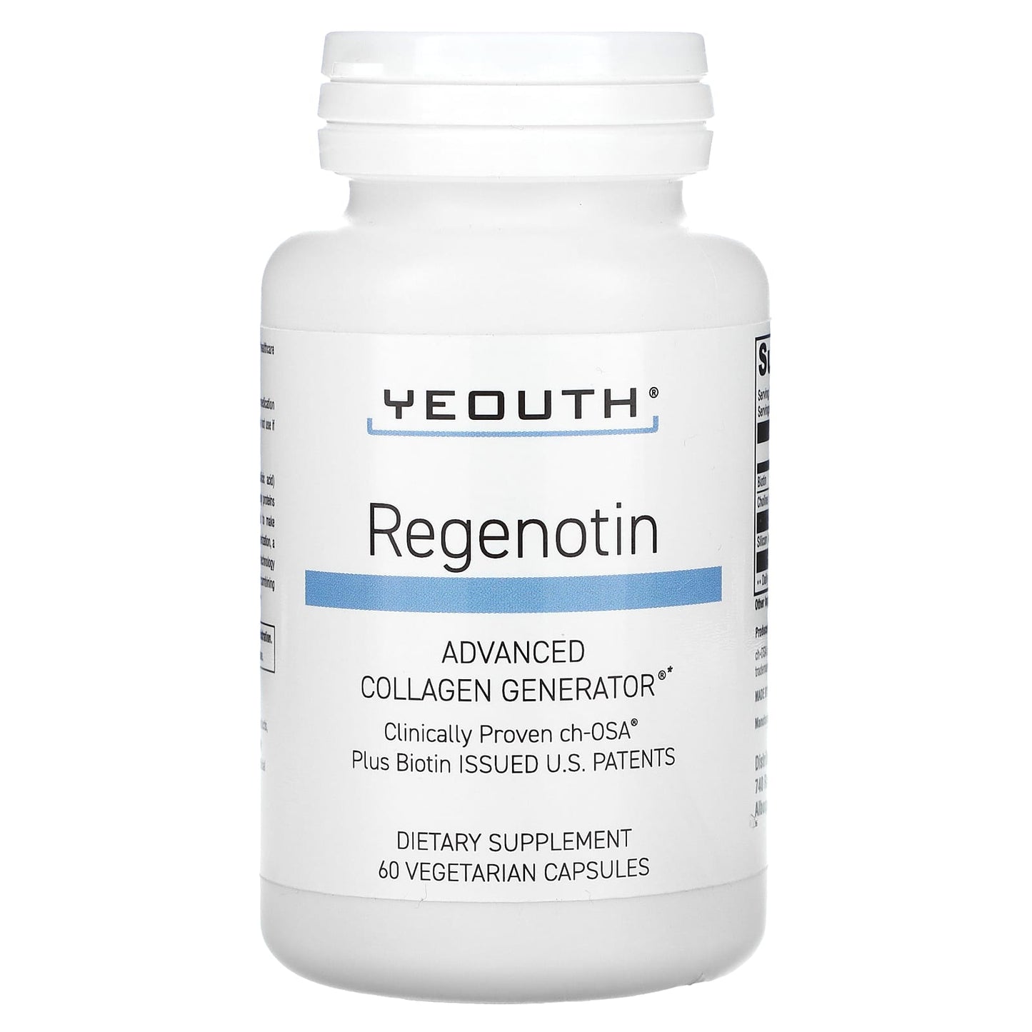 Yeouth-Regenotin-Advanced Collagen Generator-60 Vegetarian Capsules