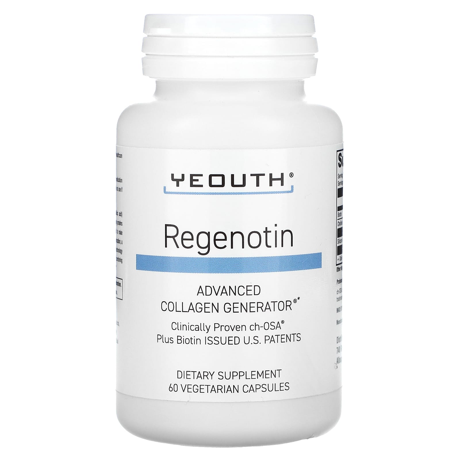 Yeouth-Regenotin-Advanced Collagen Generator-60 Vegetarian Capsules