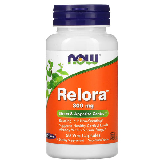 NOW Foods-Relora-300 mg-60 Veg Capsules