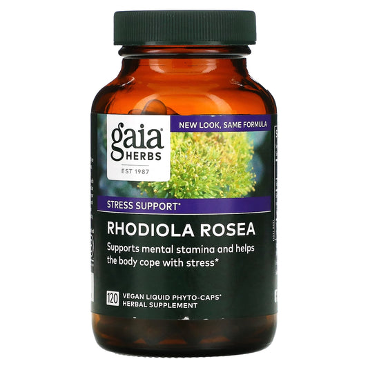 Gaia Herbs-Rhodiola Rosea-120 Vegan Liquid Phyto-Caps