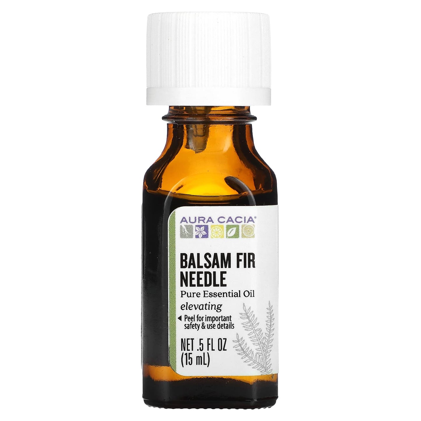 Aura Cacia-Pure Essential Oil-Balsam Fir Needle-0.5 fl oz (15 ml)